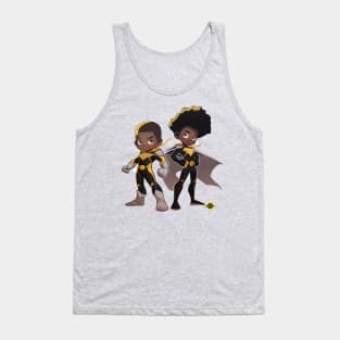 Biff and Kiff Superhero Kids Tank Top